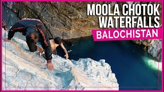 Balochistan Pakistan  MOOLA CHOTOK Waterfall Day Trip by Foreigner [upl. by Airahs]