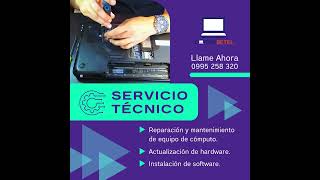 Servicio Técnico Portatiles [upl. by Annawt]