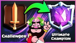 Pushing to quotLEGEND LEAGUEquot with quotEVOFIRECRAKERquot ClashRoyale clashroyale cr firecrackerdeck [upl. by Ylenats]