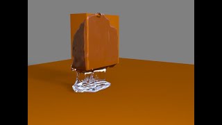 Simulation of adherence and surface tension in Fluidos II [upl. by Tiloine999]