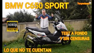 BMW C650 Sport antes de comprar mira esto [upl. by Kavita]