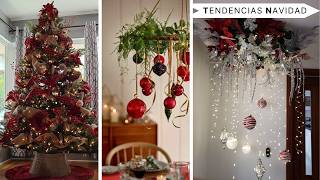 TENDENCIAS NAVIDAD CHRISTMAS TRENDS 2024 COMO DECORAR TU CASA CHRISTMAS HOME DECOR RESUMEN [upl. by Demetrius]