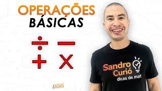 Adição  Subtração  Multiplicação  Divisão [upl. by Gillette]