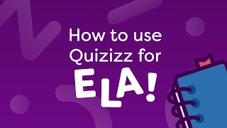 How to use Quizizz for ELA 💜 [upl. by Yllil690]