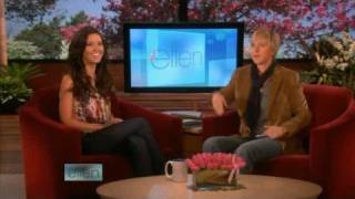 Audrina Patridge Full Interview on Ellen Dunk Tank 100808 [upl. by Eimma]