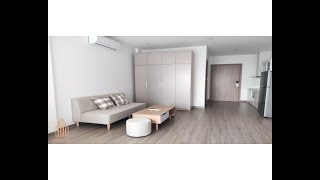 하노이 빈홈 스마트시티 34m2 1030평 방1개 임대물 Vinhome Smart City Apartment 01 Bedroom 34m2 for Rent  SA3480SA [upl. by Bayer]