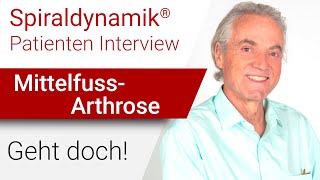 Spiraldynamik Interview MittelfussArthrose 15 Jahre Schmerz nach 5 Therapiestunden schmerzfrei [upl. by Acinelav]