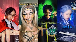 Harry Potter  Hogwarts Houses  TikTok challenge [upl. by Richy]