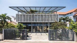 The Peaceful House in Saigon By Cong Sinh Architects In HO CHI MINH CITY VIETNAM [upl. by Maidy774]