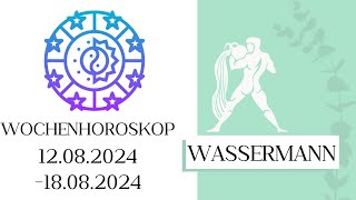 ♒ Wochenhoroskop  Wassermann  1208180824  KW 332024 [upl. by Ahsienet]