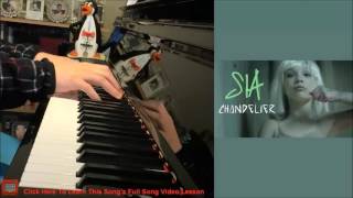 Sia  Chandelier Piano Cover by Amosdoll [upl. by Sedecram]