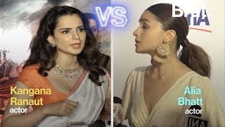 Kangana Ranaut Vs Alia Bhatt [upl. by Dlanod]