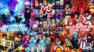 NEW UPDATE Jujutsu Kaisen Mugen Android 2024  OFFLINE Watch Mode Full Characters🔥💯 [upl. by Antrim]