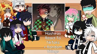 FULL Hashiras React To TikToks  Random Things  Demon Slayer Spoilers  Gacha 🇺🇸 [upl. by Wincer]