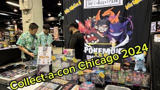 Collectacon Chicago 2024 salesdeals trades our first time vending at CAC 💛💙 [upl. by Lee]