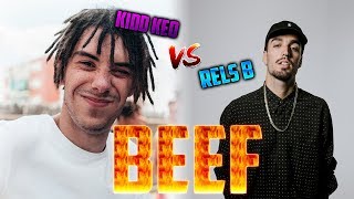 Kidd Keo vs Rels B  Beef explicado [upl. by Oidgime]