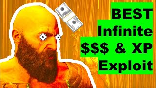 BEST Infinite  amp XP Exploit in God of War Ragnarok Crafting in Muspelheim godofwarragnarok [upl. by Marv]