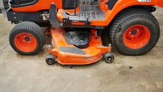 That Damn Kubota BX Belly Mower  Attaching Made Easy [upl. by Irrol]