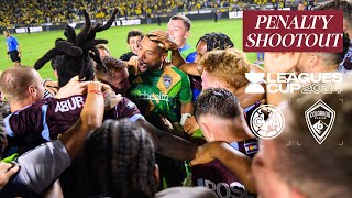 PENALTY SHOOTOUT  Club América vs Colorado Rapids in the Leagues Cup quarterfinals [upl. by Christal]