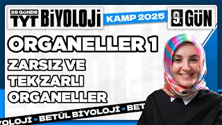 9 Zarsız ve Tek Zarlı Organeller  2025 TYT Biyoloji Kampı 9 Video [upl. by Compton]