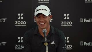 Collin Morikawa Wednesday Press Conference 2024 ZOZO Championship © PGA Tour [upl. by Callas89]