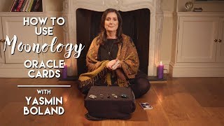 How to use Moonology Oracle Cards  Yasmin Boland [upl. by Scot908]