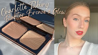 WORTH THE HYPE 💸  Charlotte Tilbury Filmstar Bronze amp Glow Palette 🎥 [upl. by Dowlen733]