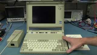 EEVblog 639  IBM L40SX Retro Laptop Teardown [upl. by Lyrej]