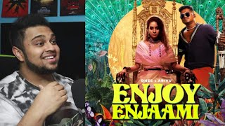 Dhee ft Arivu  Enjoy Enjaami Video Song Reaction  Prod Santhosh Narayanan [upl. by Byrle]