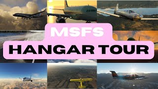 MSFS Hangar Tour  Goodbye msfs2020 [upl. by Casi690]