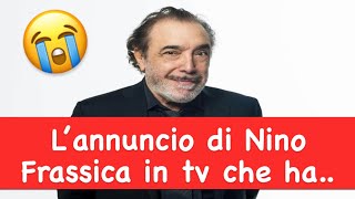 L’annuncio di Nino Frassica in tv che ha [upl. by Lydnek237]