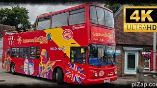 🚍Very Nice Stagecoach Midlands 18471 LX55 ERK Dennis Trident on Service Sightseeing [upl. by Kissie]