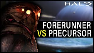 How did the FORERUNNERS defeat the PRECURSORS and unleash THE FLOOD  Halo Lore [upl. by Grory]