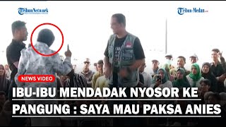 JAWABAN MENOHOK ANIES Saat Ibuibu Nyosor ke Panggung Minta Maluku Jadi Daerah Istimewa [upl. by Ariana]