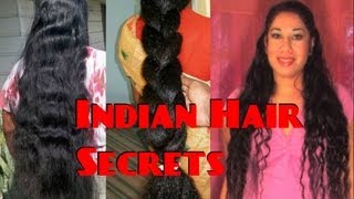 INDIAN HAIR GROWTH SECRETS Night Routine How to grow Long Hair Fast Tutorial [upl. by Leak729]