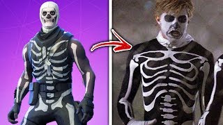 Top 10 Fortnite Halloween Skins amp Costumes IN REAL LIFE [upl. by Haronid792]