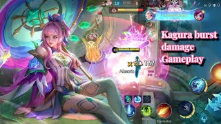 KAGURA CARRIES TEAM AGAINST STRONG ENEMIES  MLBB [upl. by Avonasac]