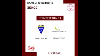 Football  D1  ES Bourgueil  Etoile Verte [upl. by Ymmor]