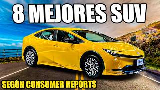 8 Autos PERFECTOS de 2024 ➜ Según CONSUMER REPORTS [upl. by Nylirrehs41]