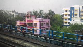 Kolkata Metro Railway Ride I New Garia to Tollygunge [upl. by Llertnac]