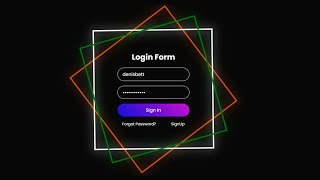 How to Make Animated Login Form using HTML amp CSS Step by step Tutorial Web Development Tutorial [upl. by Epps]