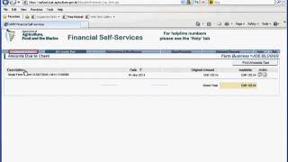 DAFM Agfood Financial Self ServiceFSS Help Video [upl. by Sparkie]