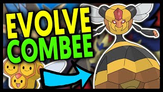 HOW TO EVOLVE COMBEE INTO VESPIQUEN ON POKEMON SWORD AND SHIELD [upl. by Asoramla]