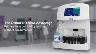 Advanced Instruments  OsmoPRO MAX  Automated Osmometer [upl. by Airual]