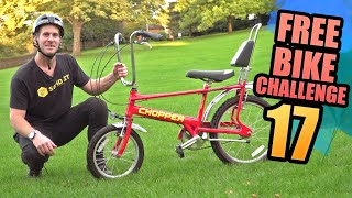 THE FREE BIKE CHALLENGE  PART 17  RALEIGH CHOPPER BIKE [upl. by Hylton]