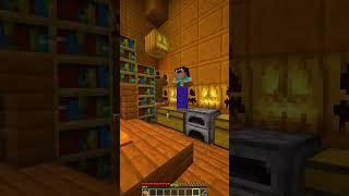 Baby Villager TRICK OR TREAT  Minecraft Halloween 🎃 minecraft shorts [upl. by Anallij497]