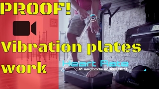 Do Whole Body Vibration Machine Really WORK  PROOF  Vibration Plate Weight Loss [upl. by Annaihs809]