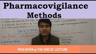 Pharmacovigilance Methods  Classification of Pharmacovigilance Methods  Pharmacovigilance notes [upl. by Weinstein]