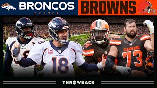 The No Fly Zone Takes a Trip to the Dawg Pound Broncos vs Browns 2015 Week 6 [upl. by Arsuy]