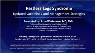 Restless Legs Syndrome Updated Guidelines and Management Strategies [upl. by Everest650]